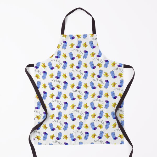 Item preview, Inhaler Power! - pattern - white designed and sold by Chiara Filincieri.
