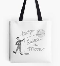George Lassos the Moon Tote Bag