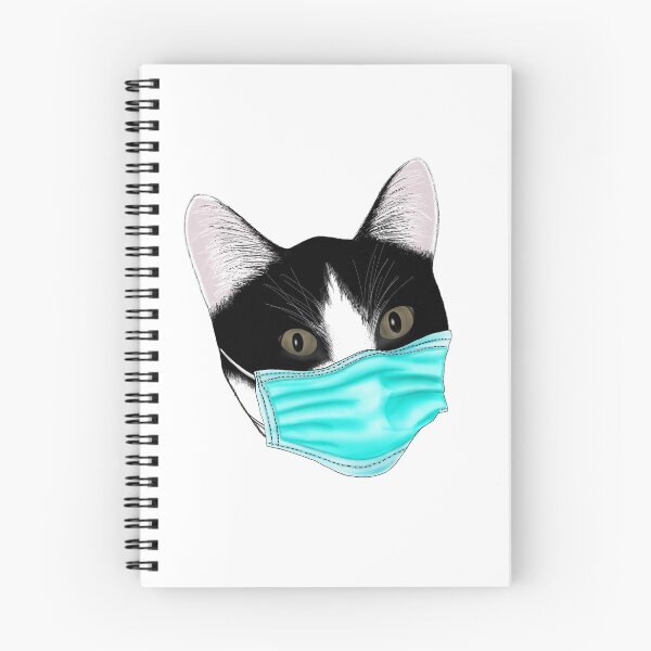 Item preview, Cat with a mask designed and sold by monikute.