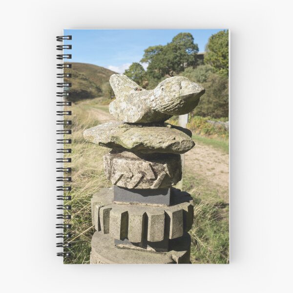 Item preview, Stone Bird Statue on Marsden Moors designed and sold by CharlieBell-X.