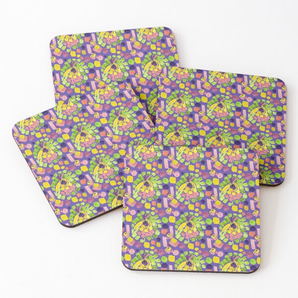 Item preview, Mosaic watercolour bird pattren design designed and sold by EarthyPlanty.