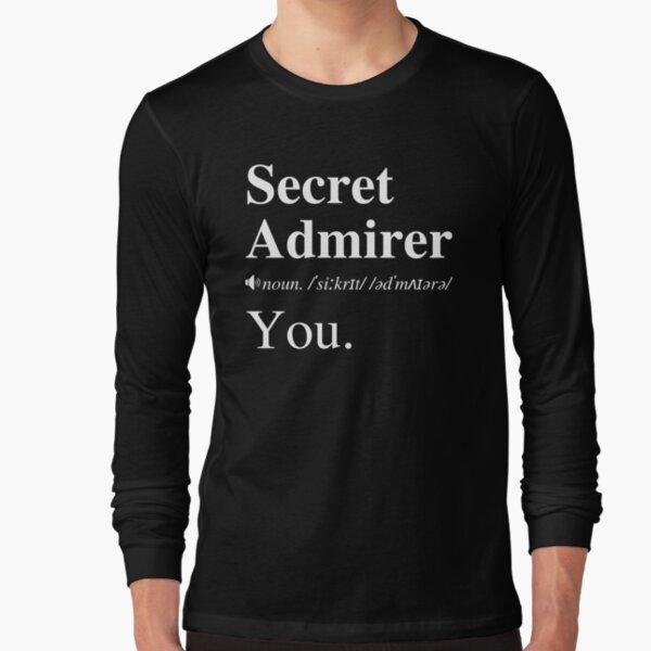 You're My Secret Admirer (Definition) Poster for Sale by mind-illusions