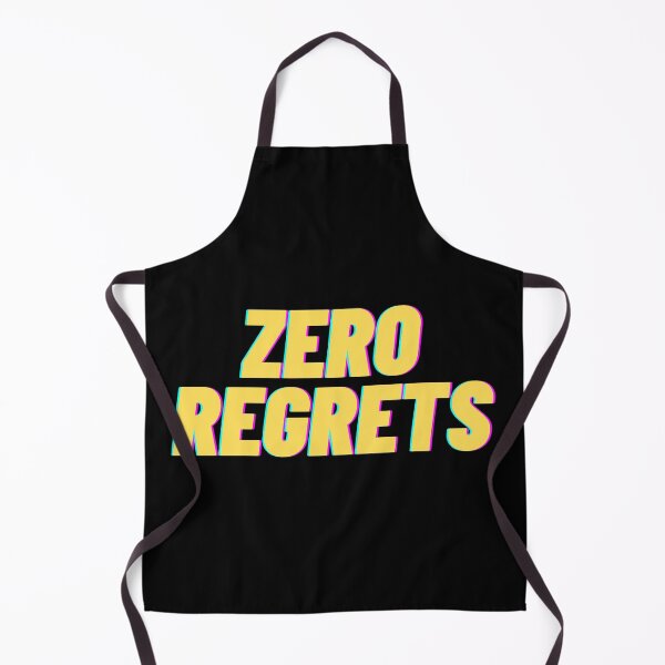 Item preview, ZERO REGRETS, MAKE YOUR LIFE WORTH IT  designed and sold by Joseph Narob.