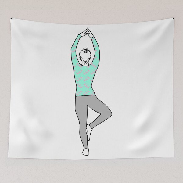 Item preview, Yoga girl designed and sold by orangerinka.