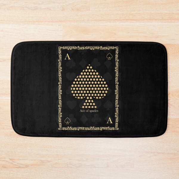 Item preview, Ace of Spades Black and  Gold designed and sold by Looplk.
