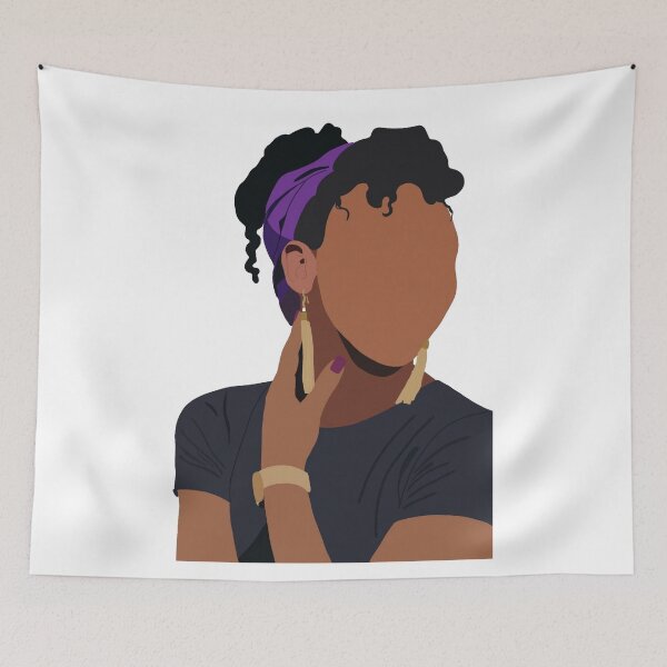 Item preview, Melanin - Minimalist Portrait designed and sold by mareeka.