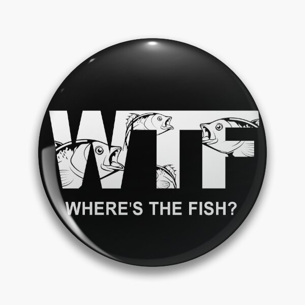 Item preview, WTF Where is the fish Modern Graphic designed and sold by FreedomTree.