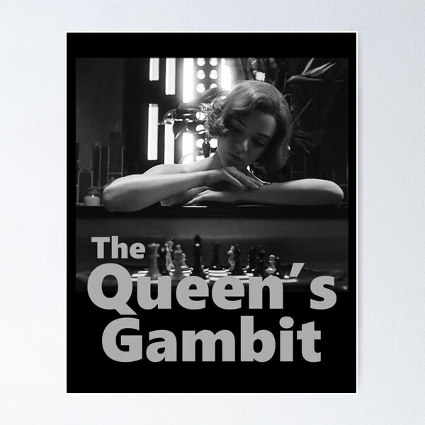 Poster O Gambito da Rainha, no QueroPosters.com