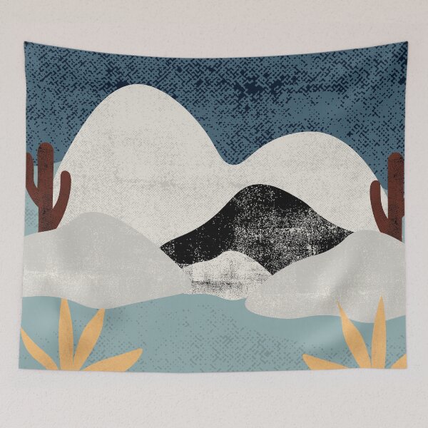 Item preview, Grey and Black Obsidian Rocks in the Desert designed and sold by sunnybandana.