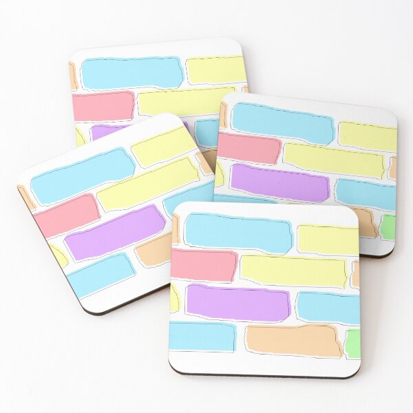 Item preview, Rough Pastel Brick Work designed and sold by ChibiKolossus.