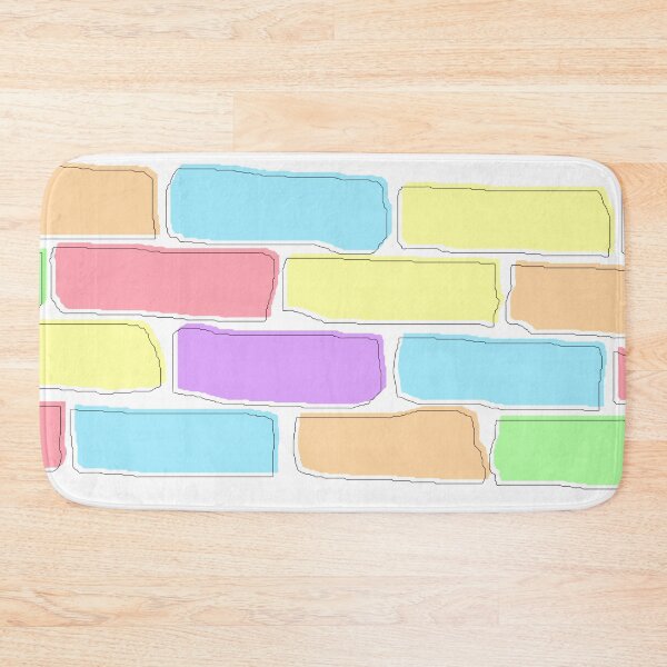 Item preview, Rough Pastel Brick Work designed and sold by ChibiKolossus.