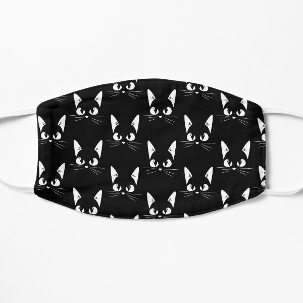 Tête de chat Masque sans plis