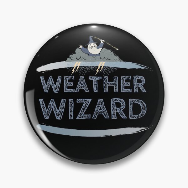 Item preview, "Weather Wizard" funny, simple design. designed and sold by MihaiER.