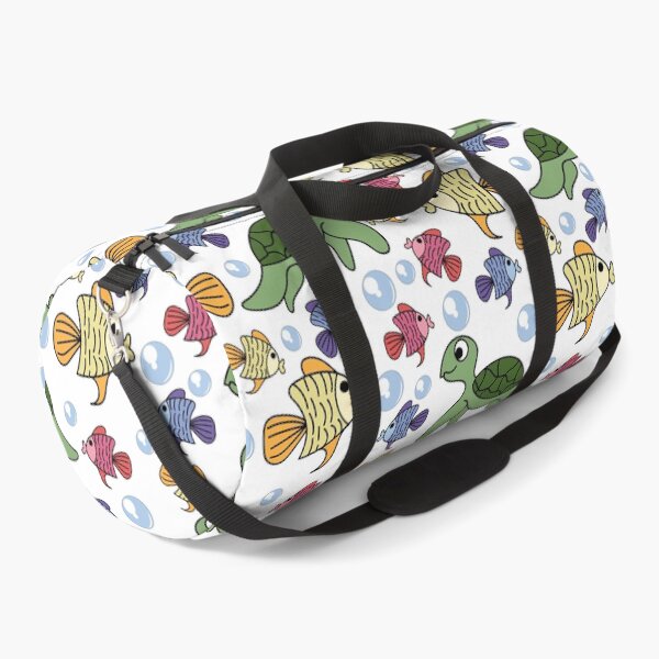 Item preview, Turtle and Fish Seamless Pattern designed and sold by yessir1981.