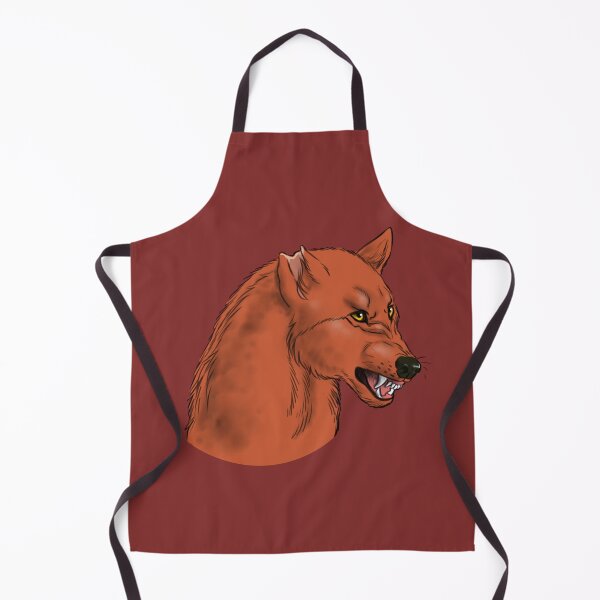 Item preview, Snarly wolf head designed and sold by Furiarossa.