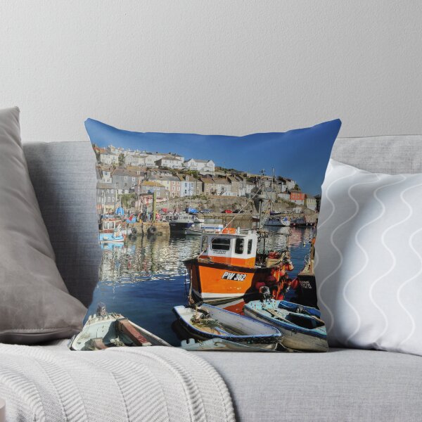 Item preview, Colourful Mevagissey Harbour designed and sold by rosiephotos.