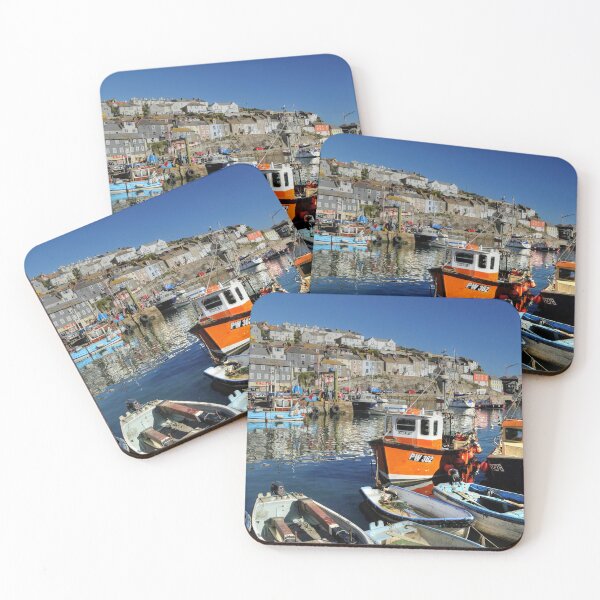 Item preview, Colourful Mevagissey Harbour designed and sold by rosiephotos.