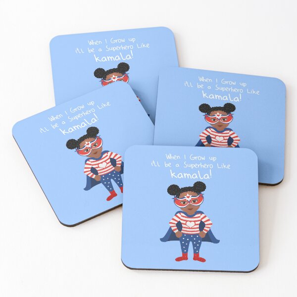 Item preview, Girl Power statement - Biden - Harris win 2020 presidential election -  When I grow up I'll be a super hero  like Kamala! designed and sold by talgursmusthave.