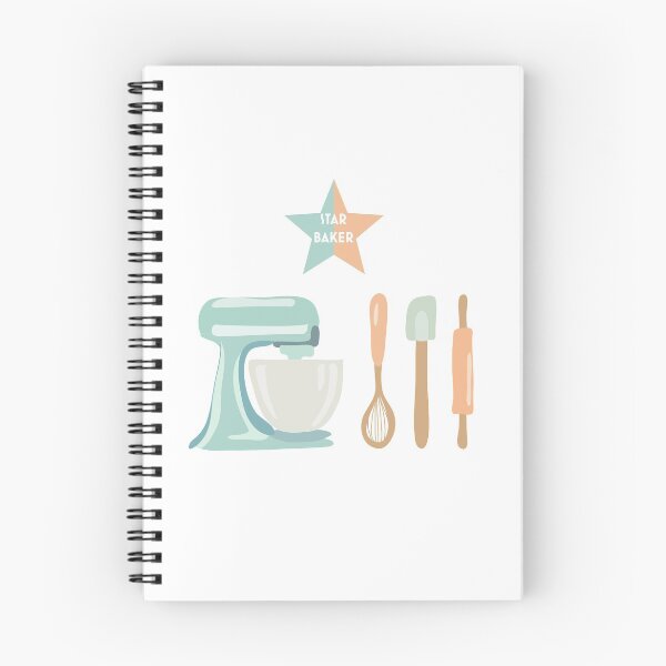 Item preview, Hobby Illustrations: Star Baker Pastel Baking Utensils designed and sold by ChriseryMerch.