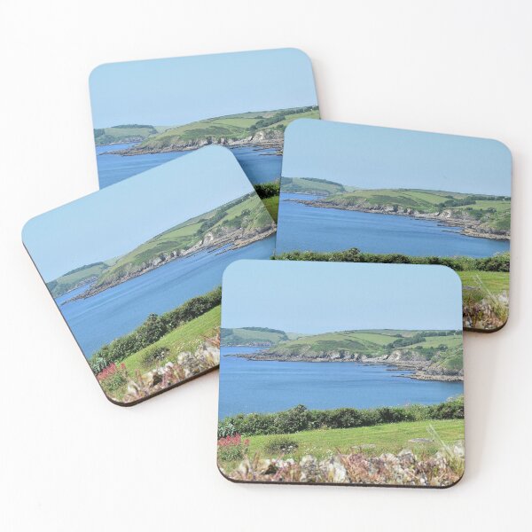 Item preview, Polruan from the South West Coast Path, Cornwall, England, UK designed and sold by Emma Kimberley.
