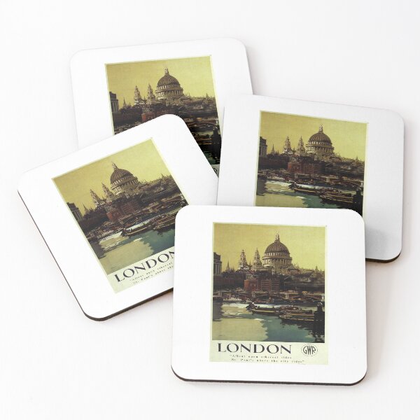 Item preview, retro iconic London designed and sold by CorasPosters.