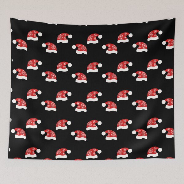 Item preview, Santa Hat Christmas - Black designed and sold by artvia.