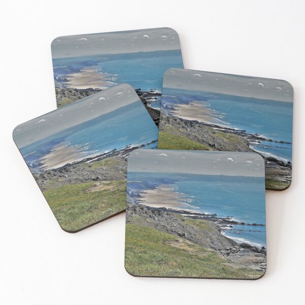 Item preview, Leaving Bude on the South West Coast Path, Cornwall, England designed and sold by Emma Kimberley.