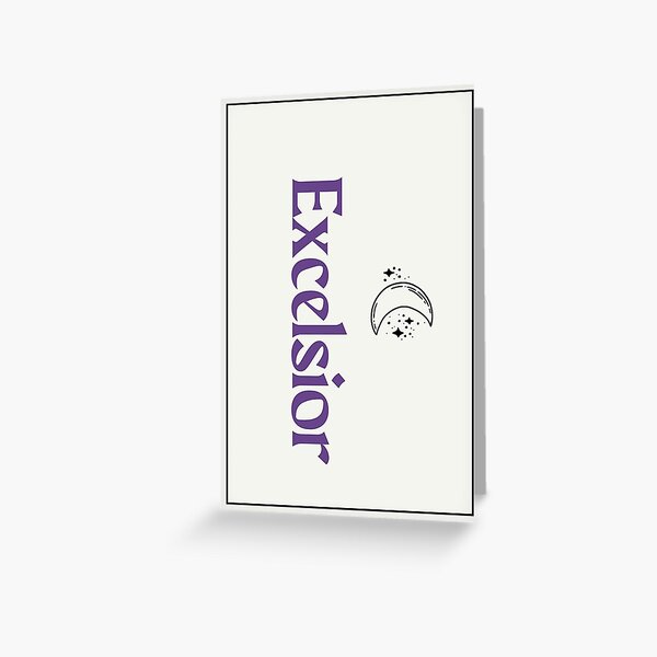 Excelsior Greeting Cards Redbubble