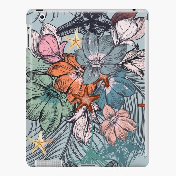 Flowers Pattern iPad Snap Case