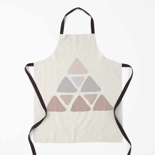 Item preview,   Simple Minimalist Boho Warm Toned Abstract Triangle Pyramide Design designed and sold by zedonee.