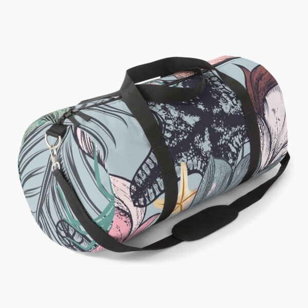 Flowers Pattern Duffle Bag