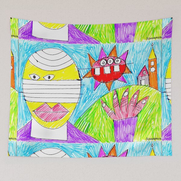 Item preview, Saluti da Nizza Monferrato (outsider art) designed and sold by (b)ananartista SBUFF.