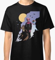 Mike Mignola style Count Chocula, Franken Berry, and Boo-Berry Classic T-Shirt