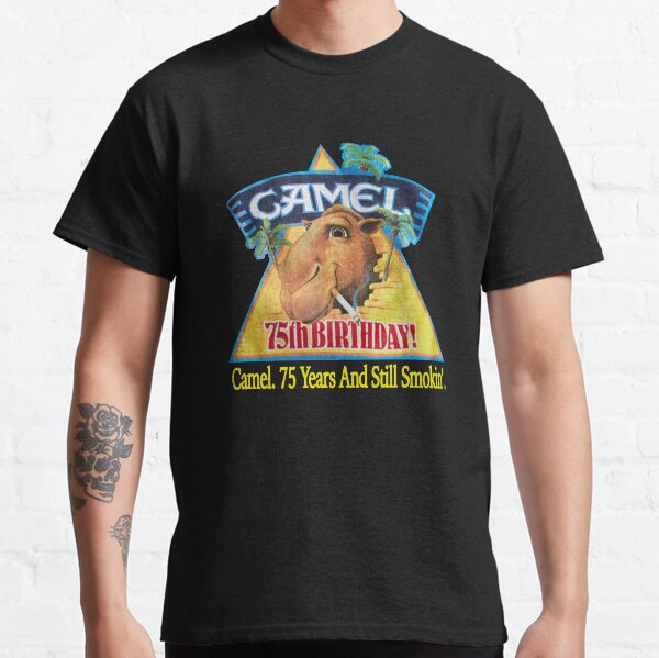 Bolsillo para cigarrillos VTG 1988 Camel Camiseta clásica