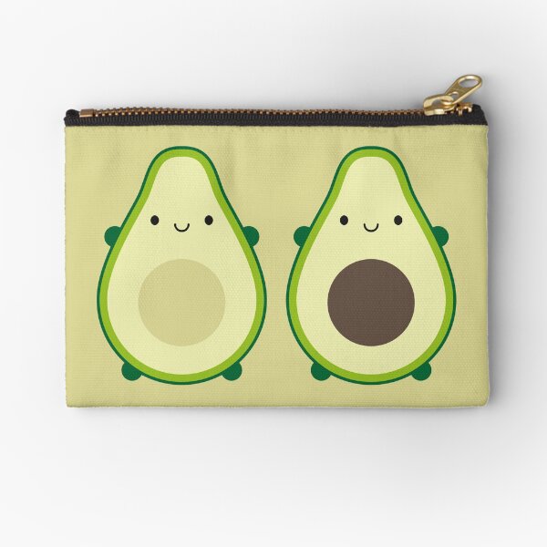 Kawaii Avocados Zipper Pouch