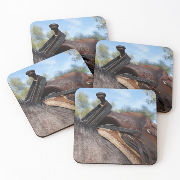 Item preview, Horse with Saddle by Kath Phillips designed and sold by CastlemaineMS.