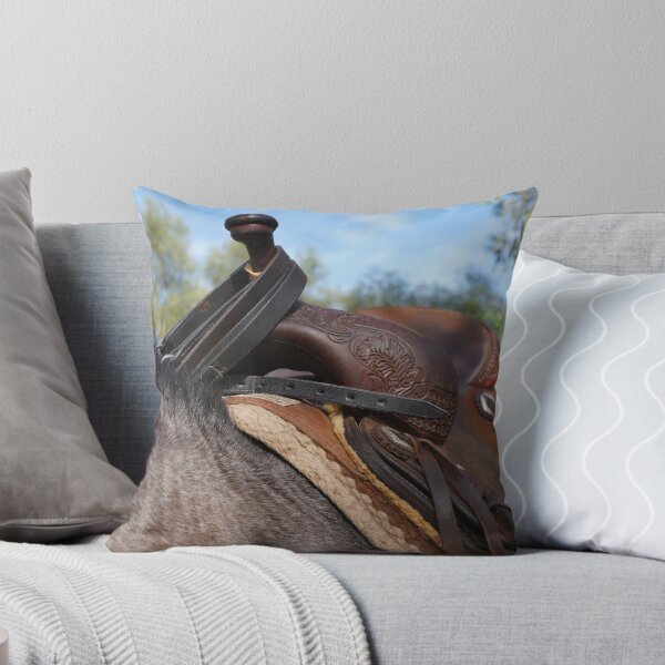 Item preview, Horse with Saddle by Kath Phillips designed and sold by CastlemaineMS.