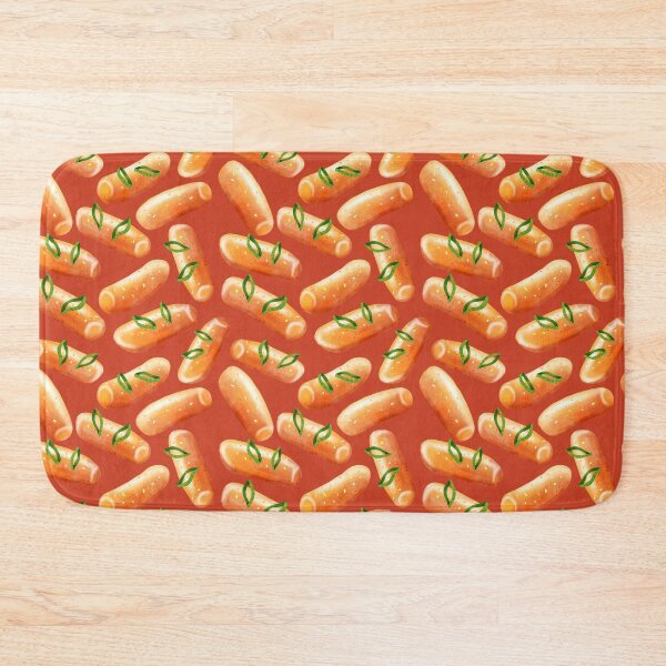 Item preview, Tteokbokki Korean Rice Cake Pattern designed and sold by jepchan.