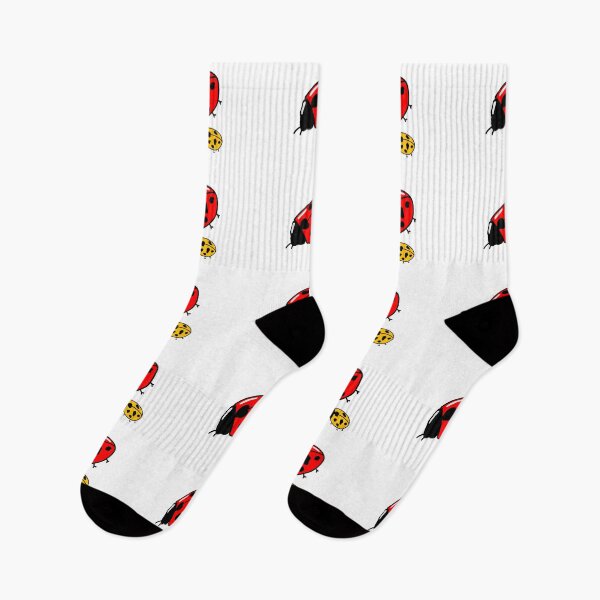 Item preview, Little cute red and yellow ladybugs designed and sold by BV-creas.