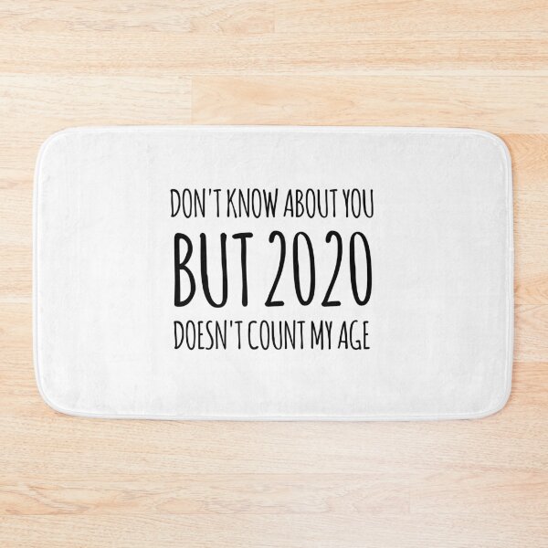 Item preview, 2020 doesn't count my age - 2020 Would Not Recommend it - 2020 Funny Christmas gift designed and sold by GoldenDov.