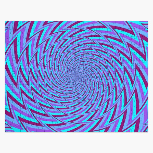 Moving Optical Illusions Jigsaw Puzzles Redbubble