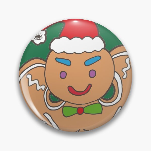 Item preview, Gingerbread Beach Boy | Beachy Christmas | Curious Eyeball designed and sold by CuriousEyeball.
