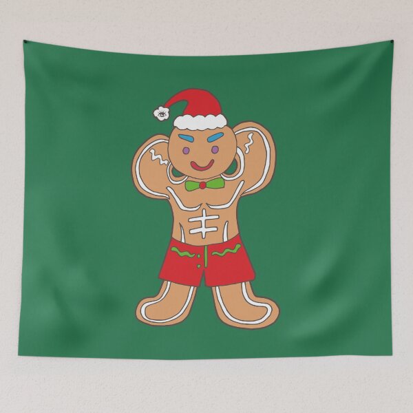 Item preview, Gingerbread Beach Boy | Beachy Christmas | Curious Eyeball designed and sold by CuriousEyeball.