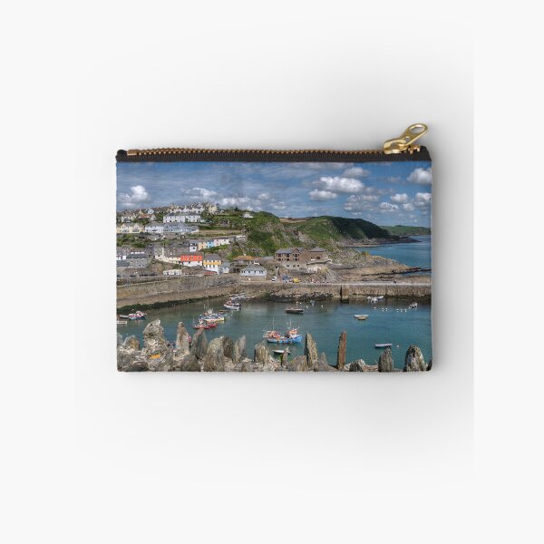 Item preview, Looking over the wall at Mevagissey in Cornwall designed and sold by rosiephotos.