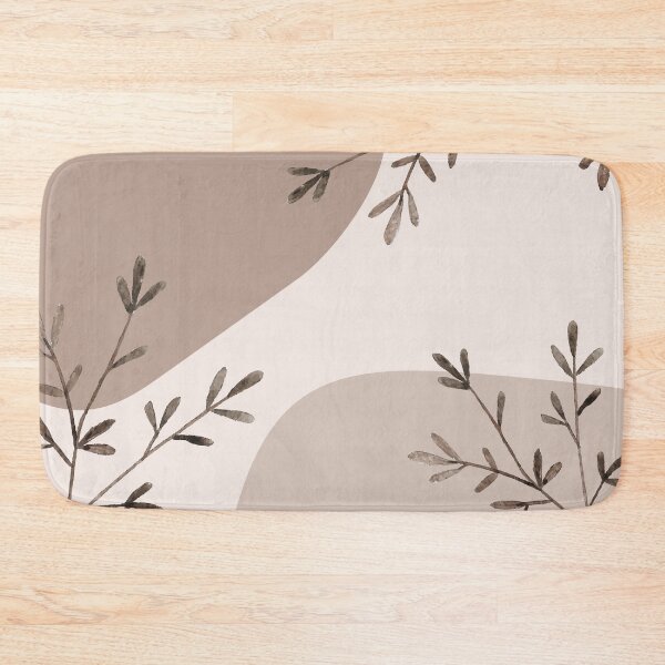 Item preview,  Simple Minimalist Abstract Leaves Flowers Warm Tones Pattern designed and sold by zedonee.