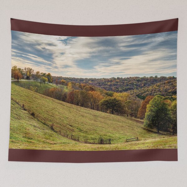 Item preview, Ozarks Autumn Rolling Hill designed and sold by mljdwhite.