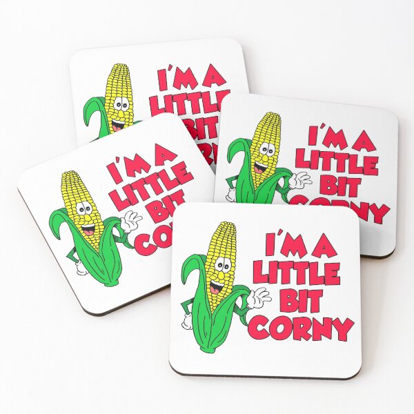 Item preview, I'm A Little Bit Corny Corn Cartoon designed and sold by jaycartoonist.