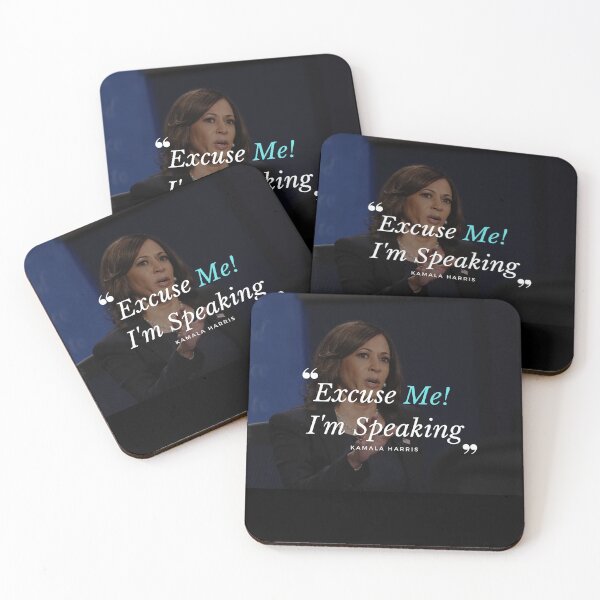 Item preview, Excuse Me I'm Speaking Kamala Harris 2020 Pins designed and sold by outmaneljalili.