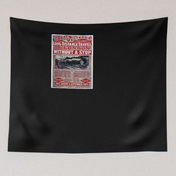 Item preview, retro iconic London Long Distance Travel designed and sold by CorasPosters.