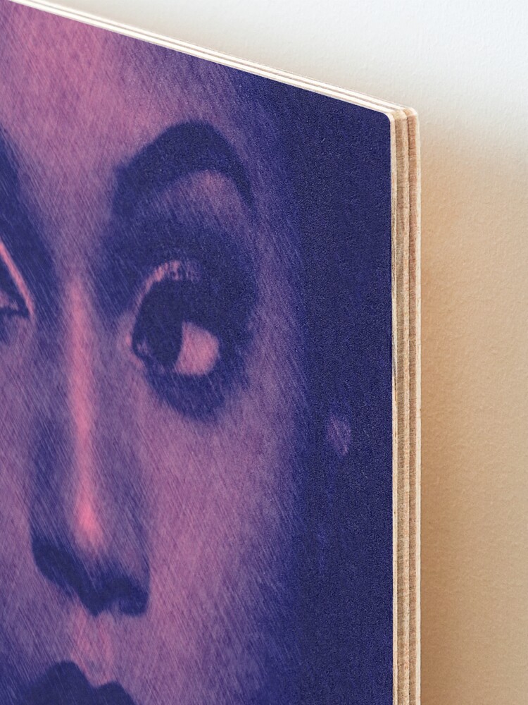 Alternate view of Lady Blues Mounted Print
